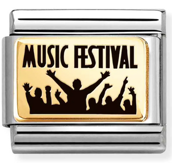 Nomination Link 18K zawieszka złoto 'Festiwal Muzyczny' 030166 40.png